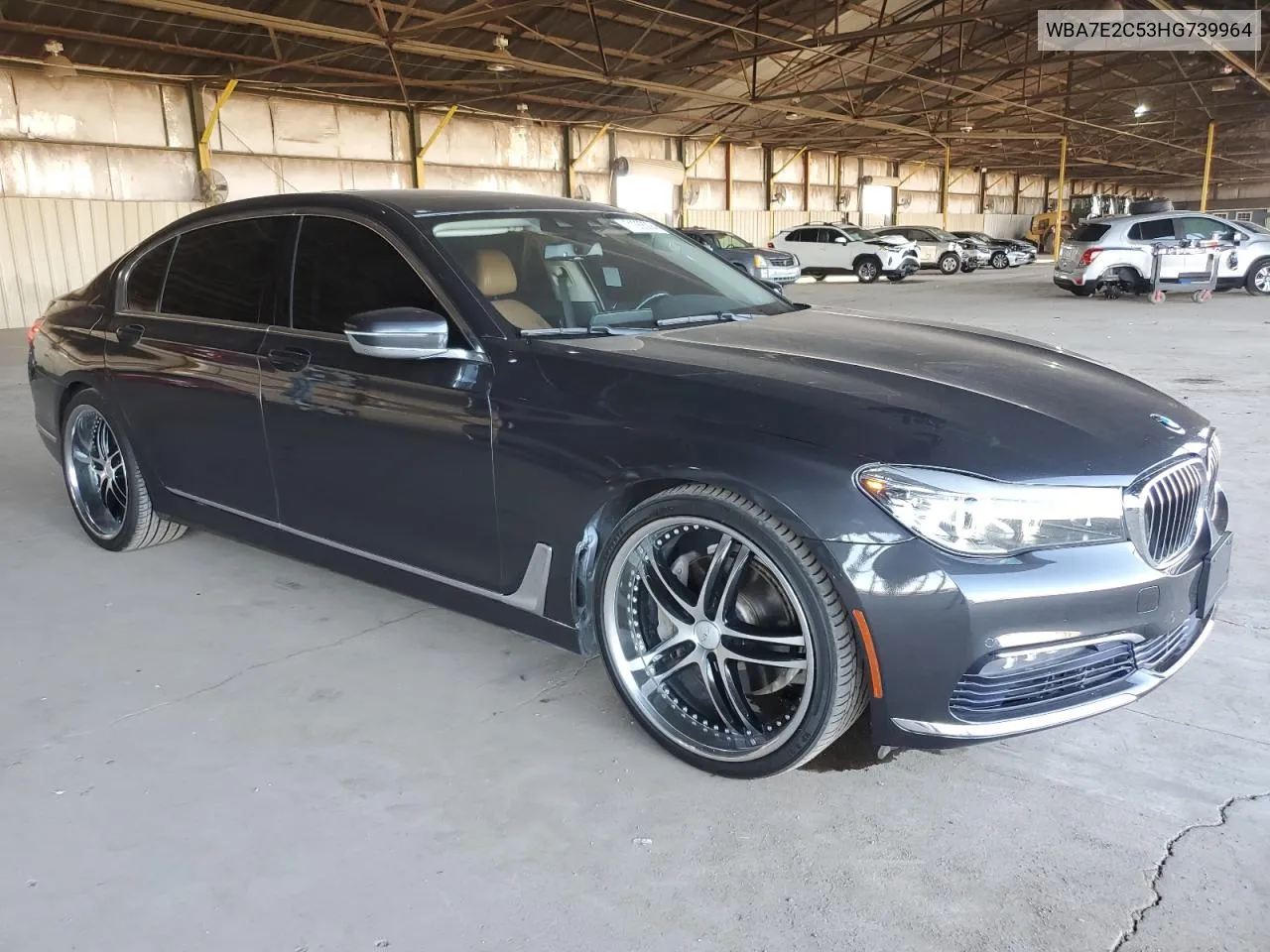 2017 BMW 740 I VIN: WBA7E2C53HG739964 Lot: 71286294