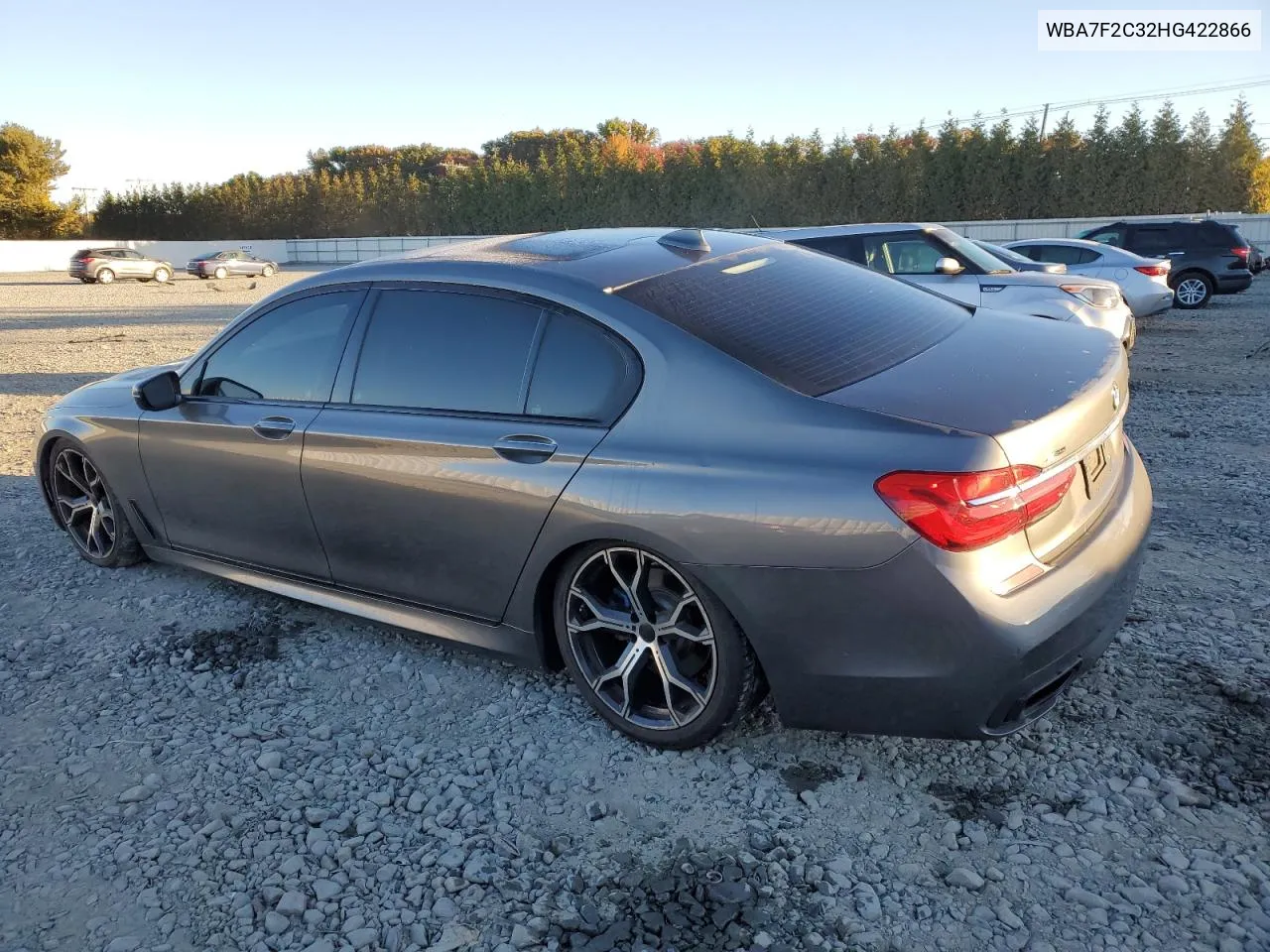 2017 BMW 750 Xi VIN: WBA7F2C32HG422866 Lot: 76177184