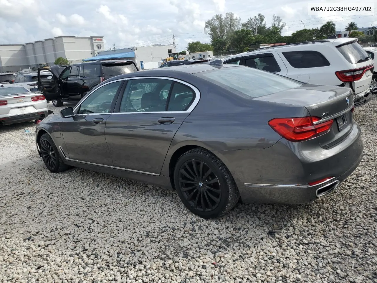 2017 BMW 740 Xe VIN: WBA7J2C38HG497702 Lot: 78249674