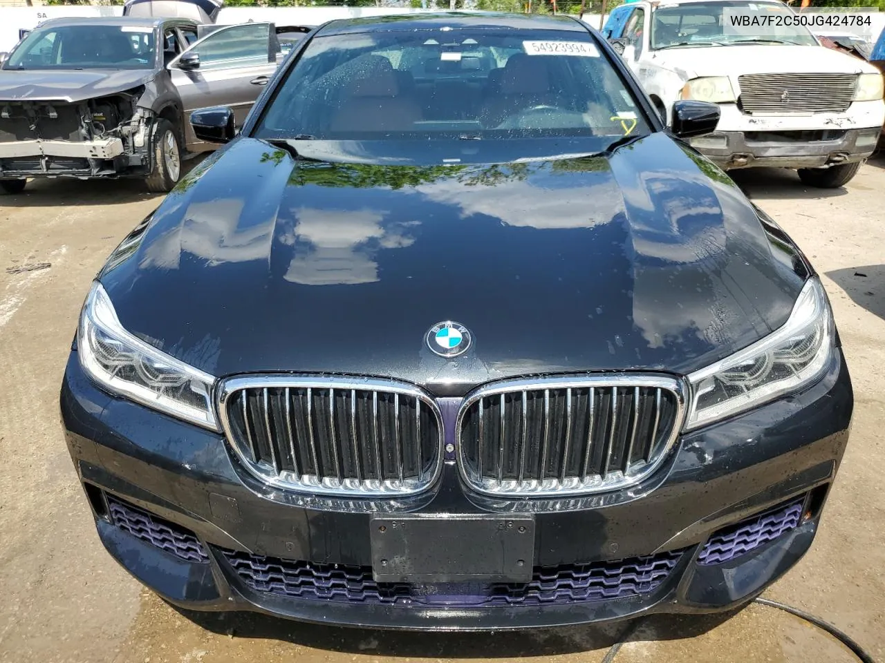 WBA7F2C50JG424784 2018 BMW 750 Xi