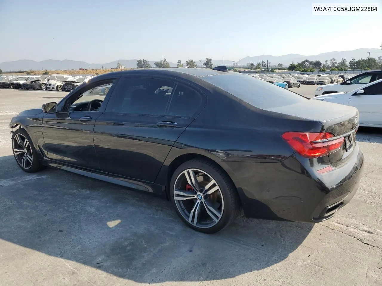 2018 BMW 750 I VIN: WBA7F0C5XJGM22884 Lot: 62827204