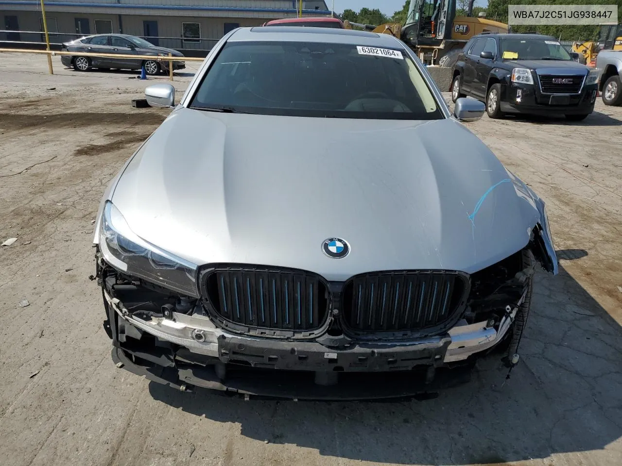 2018 BMW 740 Xe VIN: WBA7J2C51JG938447 Lot: 63021064