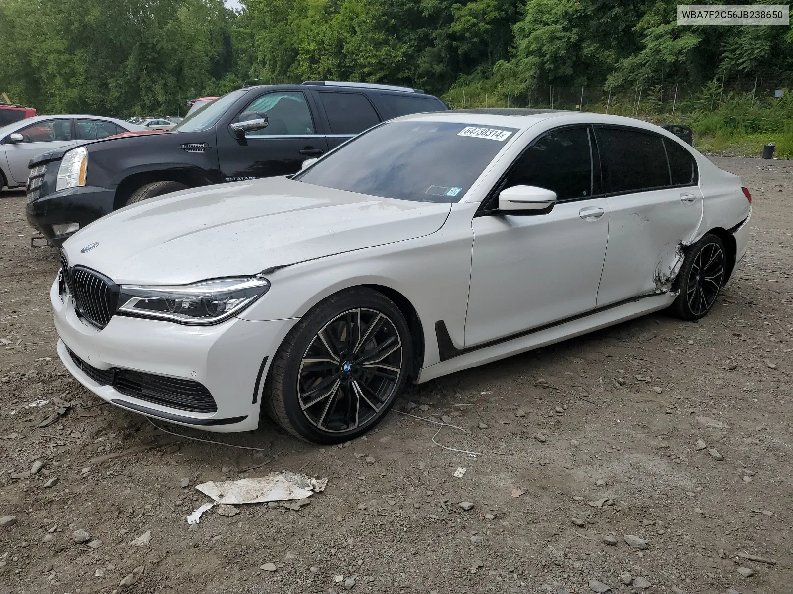 2018 BMW 750 Xi VIN: WBA7F2C56JB238650 Lot: 64738314