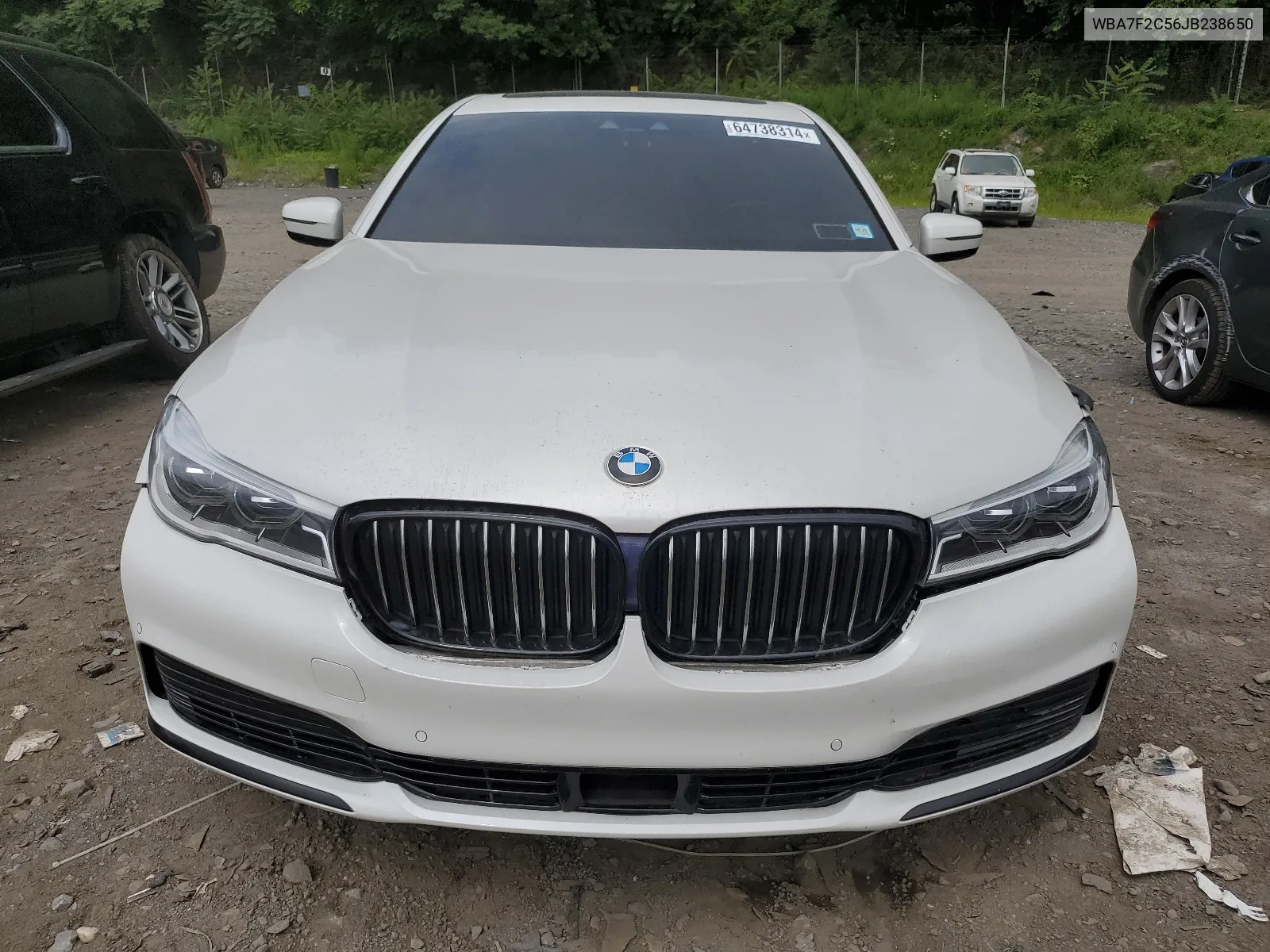 2018 BMW 750 Xi VIN: WBA7F2C56JB238650 Lot: 64738314