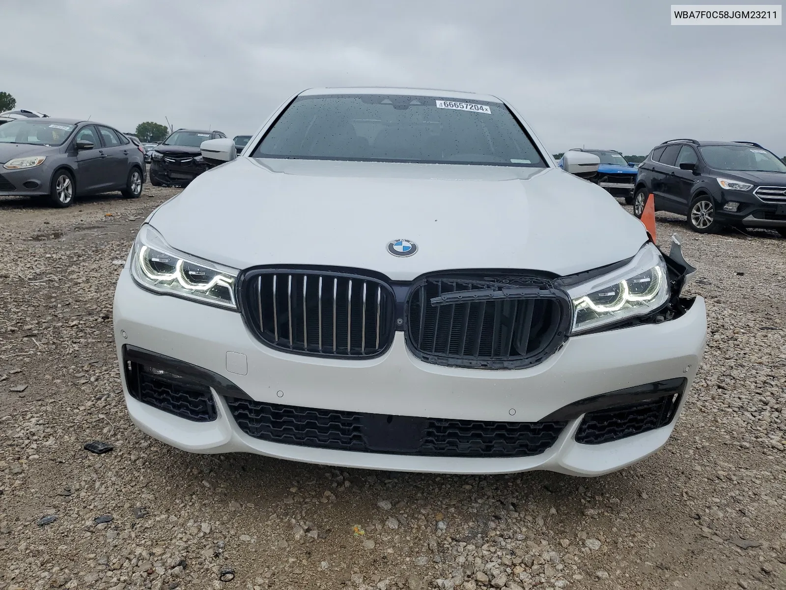 2018 BMW 750 I VIN: WBA7F0C58JGM23211 Lot: 66657204