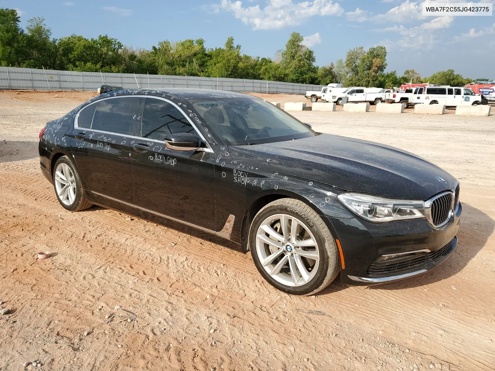 WBA7F2C55JG423775 2018 BMW 750 Xi