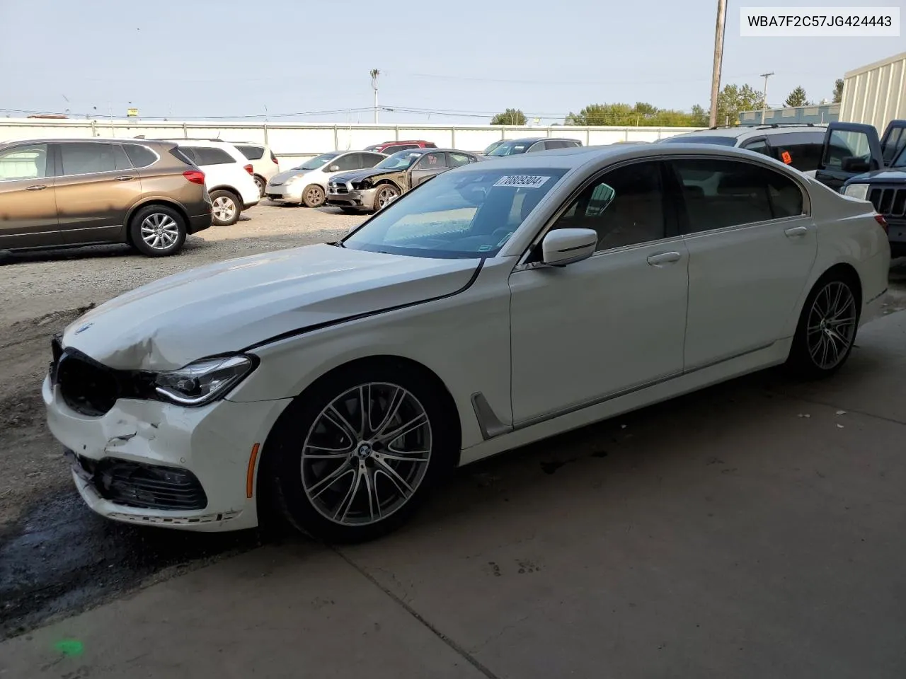 2018 BMW 750 Xi VIN: WBA7F2C57JG424443 Lot: 70809304