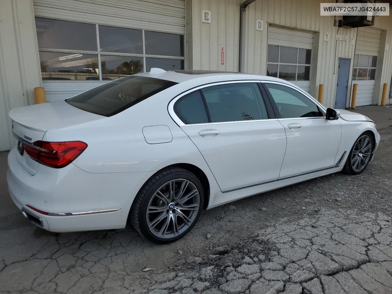 2018 BMW 750 Xi VIN: WBA7F2C57JG424443 Lot: 70809304