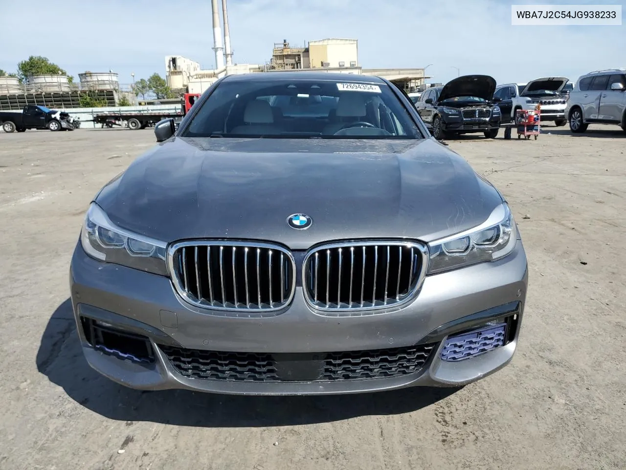 2018 BMW 740 Xe VIN: WBA7J2C54JG938233 Lot: 72694354