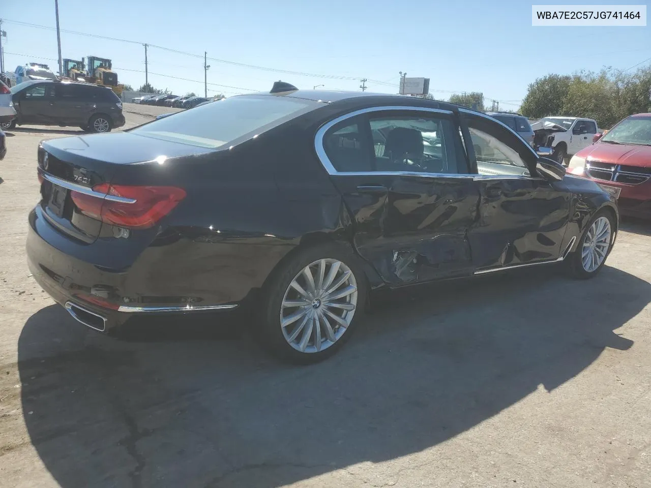 2018 BMW 740 I VIN: WBA7E2C57JG741464 Lot: 73525224