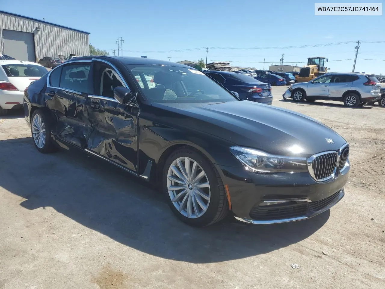 2018 BMW 740 I VIN: WBA7E2C57JG741464 Lot: 73525224