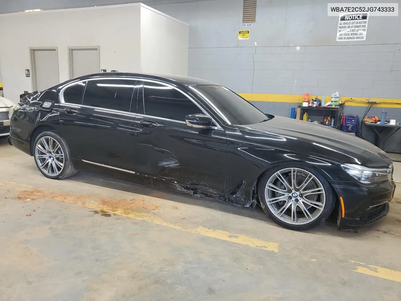 2018 BMW 740 I VIN: WBA7E2C52JG743333 Lot: 73928724