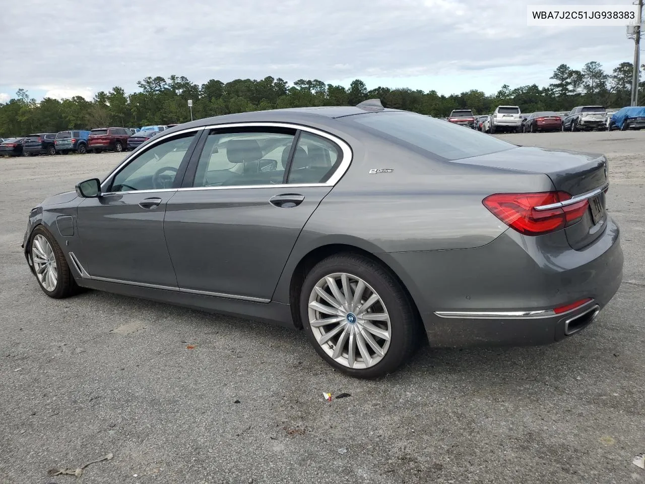 2018 BMW 740 Xe VIN: WBA7J2C51JG938383 Lot: 74255964