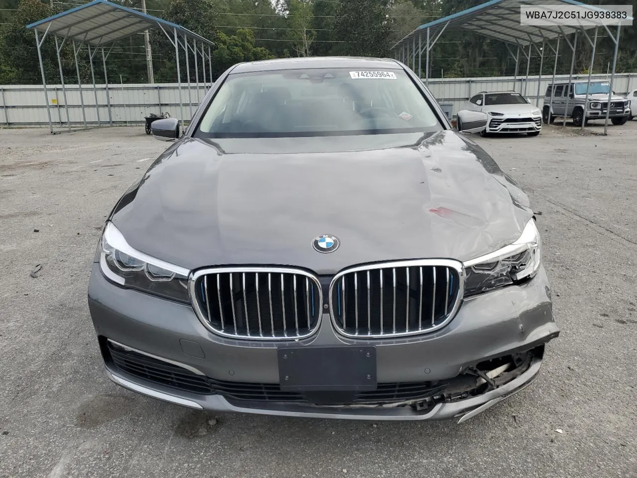 2018 BMW 740 Xe VIN: WBA7J2C51JG938383 Lot: 74255964