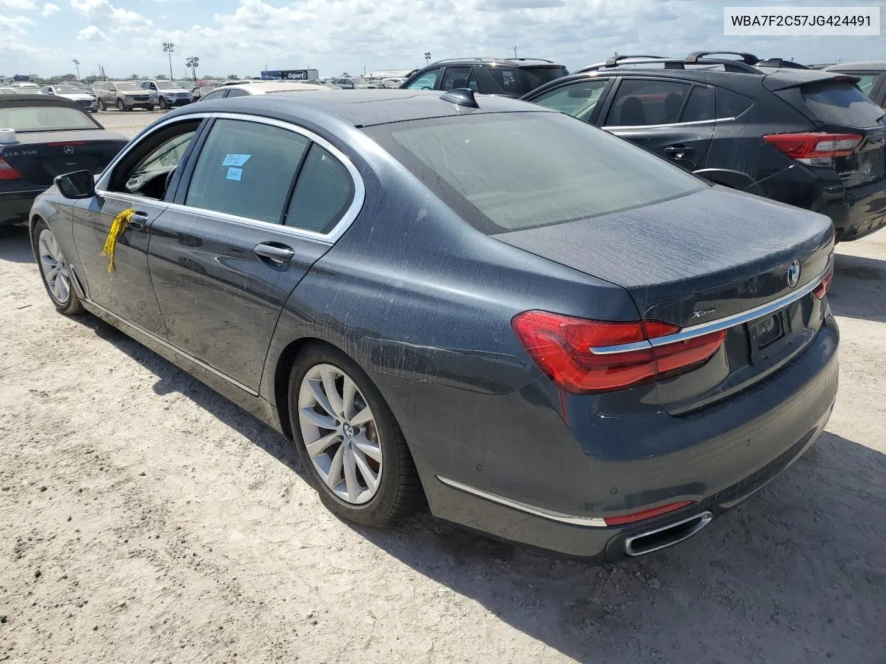 2018 BMW 750 Xi VIN: WBA7F2C57JG424491 Lot: 74594354