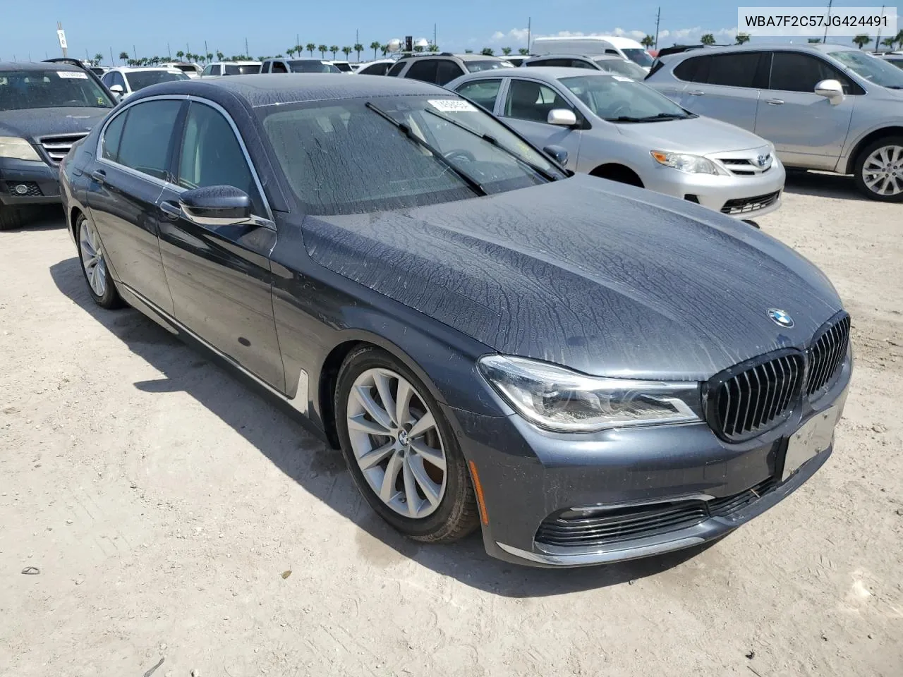 2018 BMW 750 Xi VIN: WBA7F2C57JG424491 Lot: 74594354