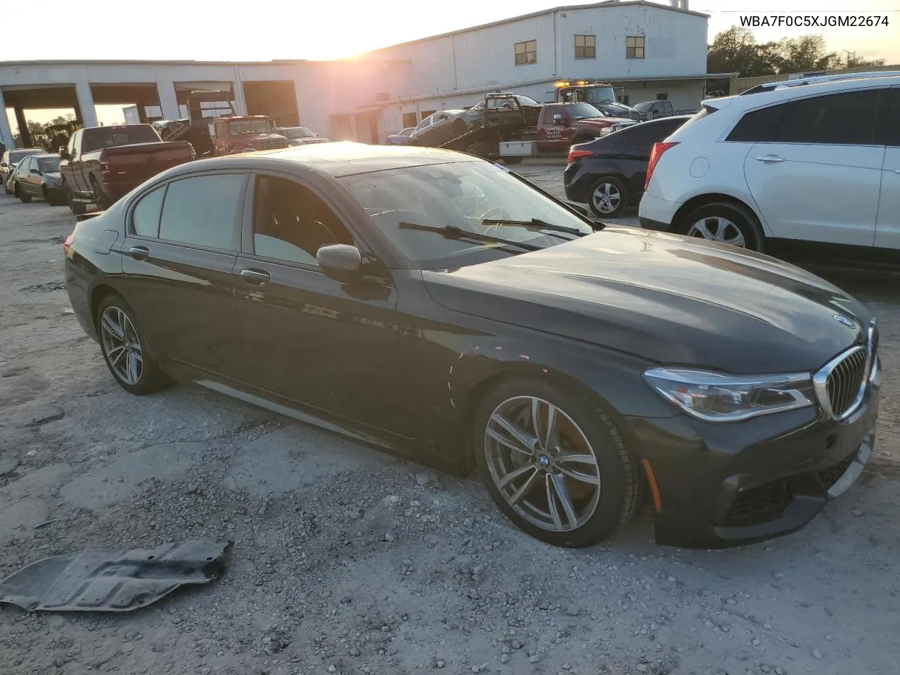 2018 BMW 750 I VIN: WBA7F0C5XJGM22674 Lot: 74833524