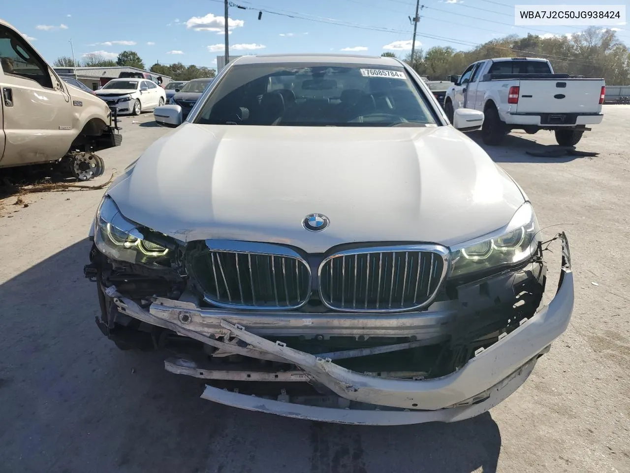 2018 BMW 740 Xe VIN: WBA7J2C50JG938424 Lot: 76085784