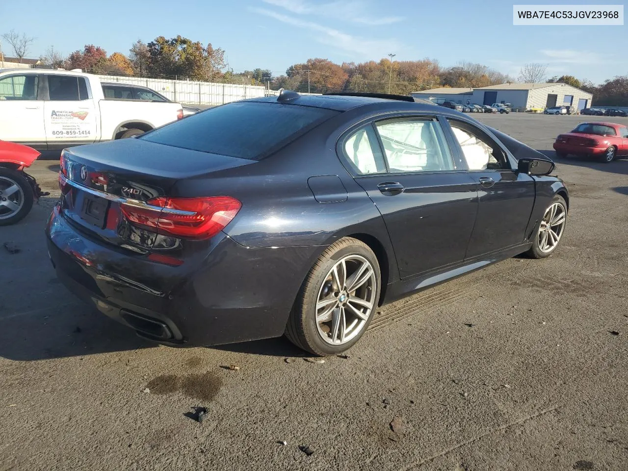 2018 BMW 740 Xi VIN: WBA7E4C53JGV23968 Lot: 77244814