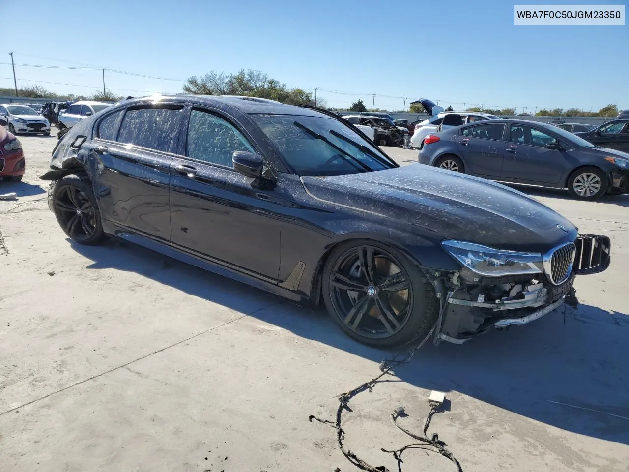 2018 BMW 750 I VIN: WBA7F0C50JGM23350 Lot: 80530694