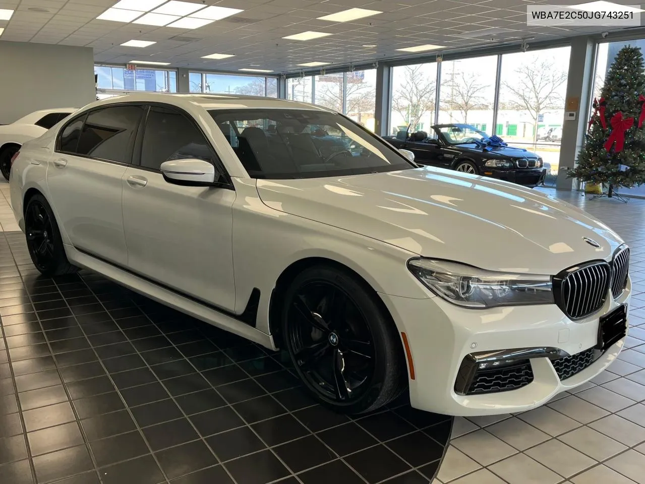 2018 BMW 740 I VIN: WBA7E2C50JG743251 Lot: 80632294