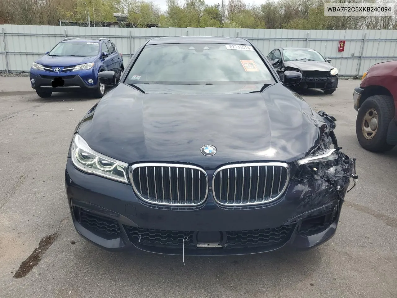 WBA7F2C5XKB240094 2019 BMW 750 Xi