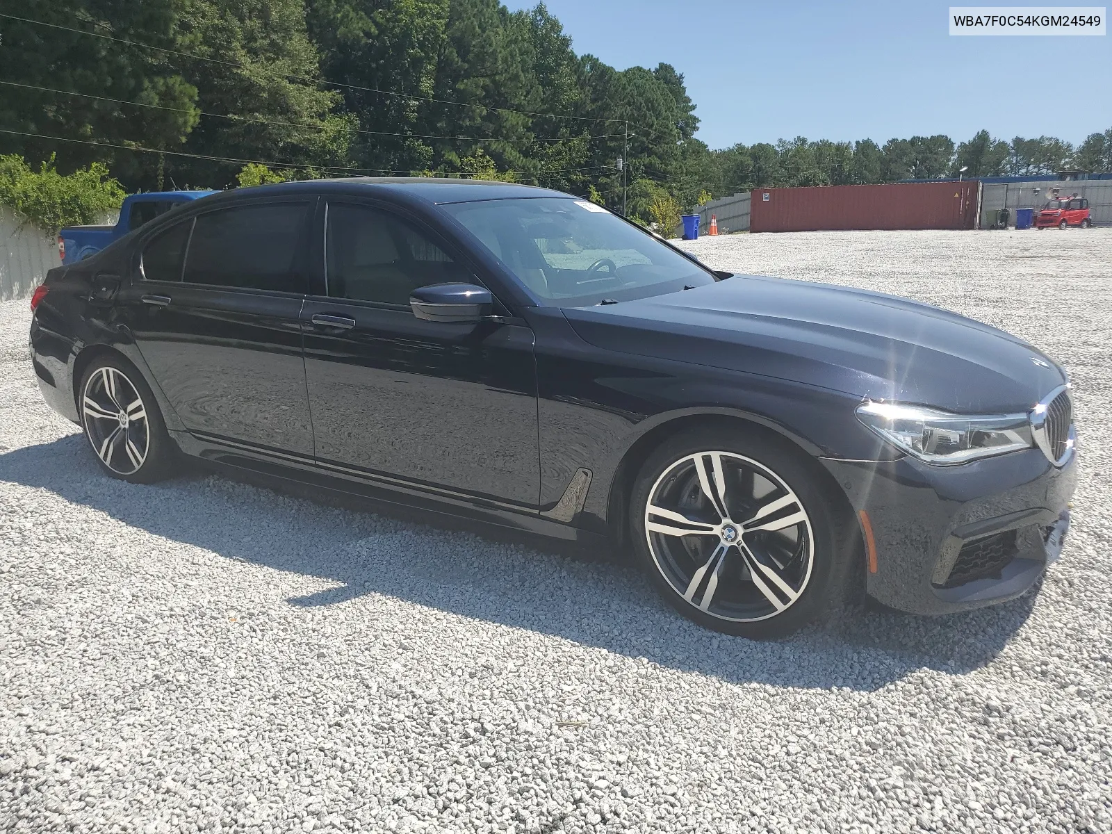 2019 BMW 750 I VIN: WBA7F0C54KGM24549 Lot: 68731374