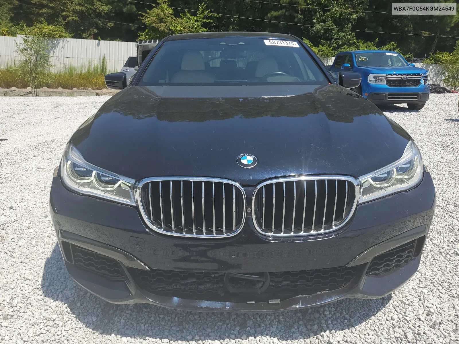 2019 BMW 750 I VIN: WBA7F0C54KGM24549 Lot: 68731374