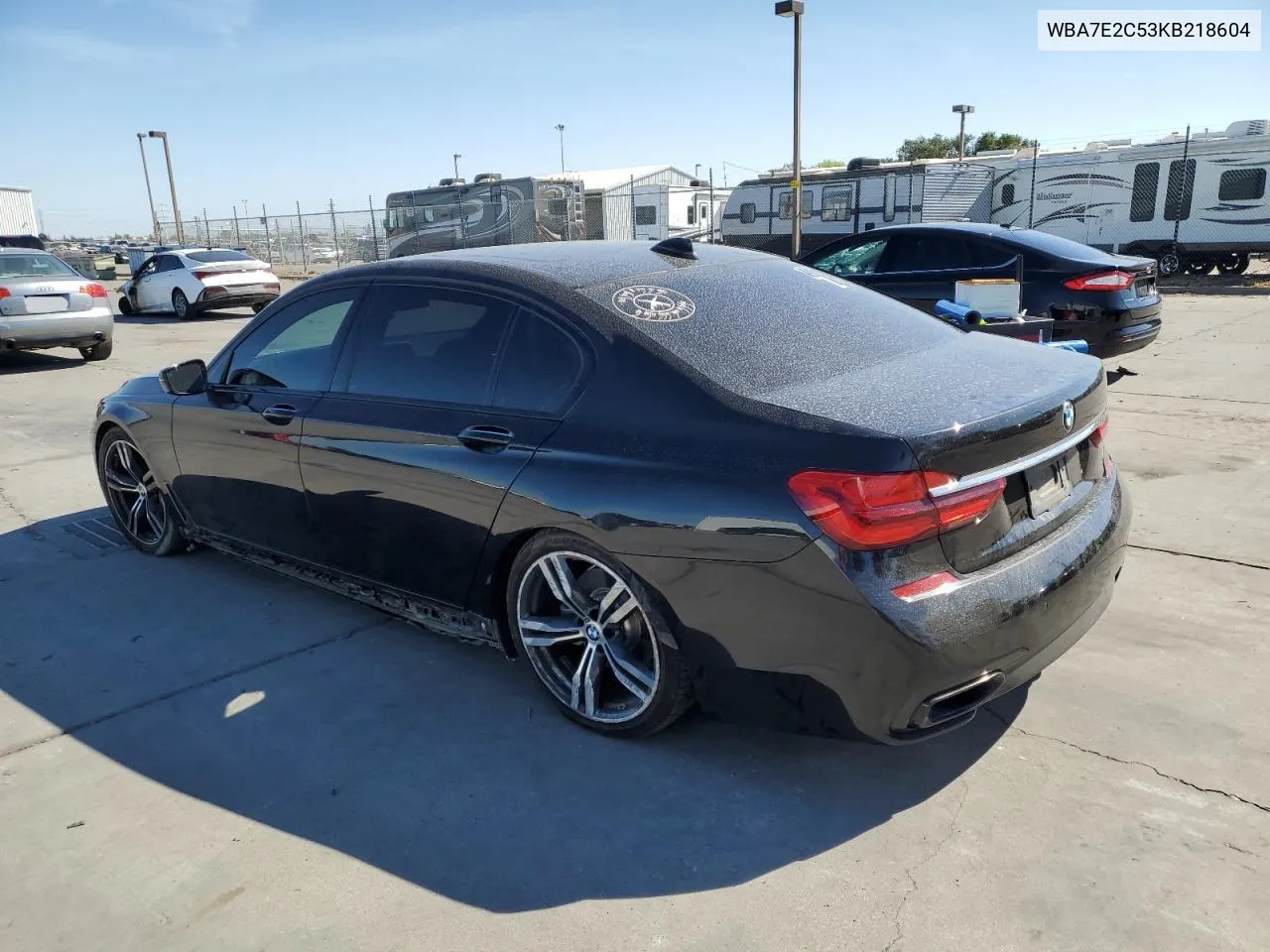 2019 BMW 740 I VIN: WBA7E2C53KB218604 Lot: 68878664