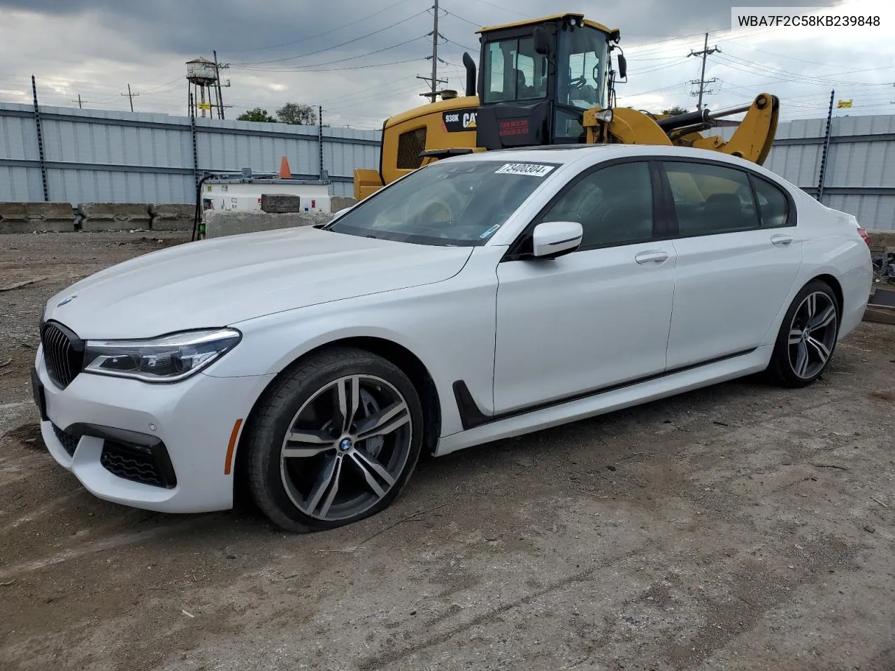 2019 BMW Alpina B7 VIN: WBA7F2C58KB239848 Lot: 73400304