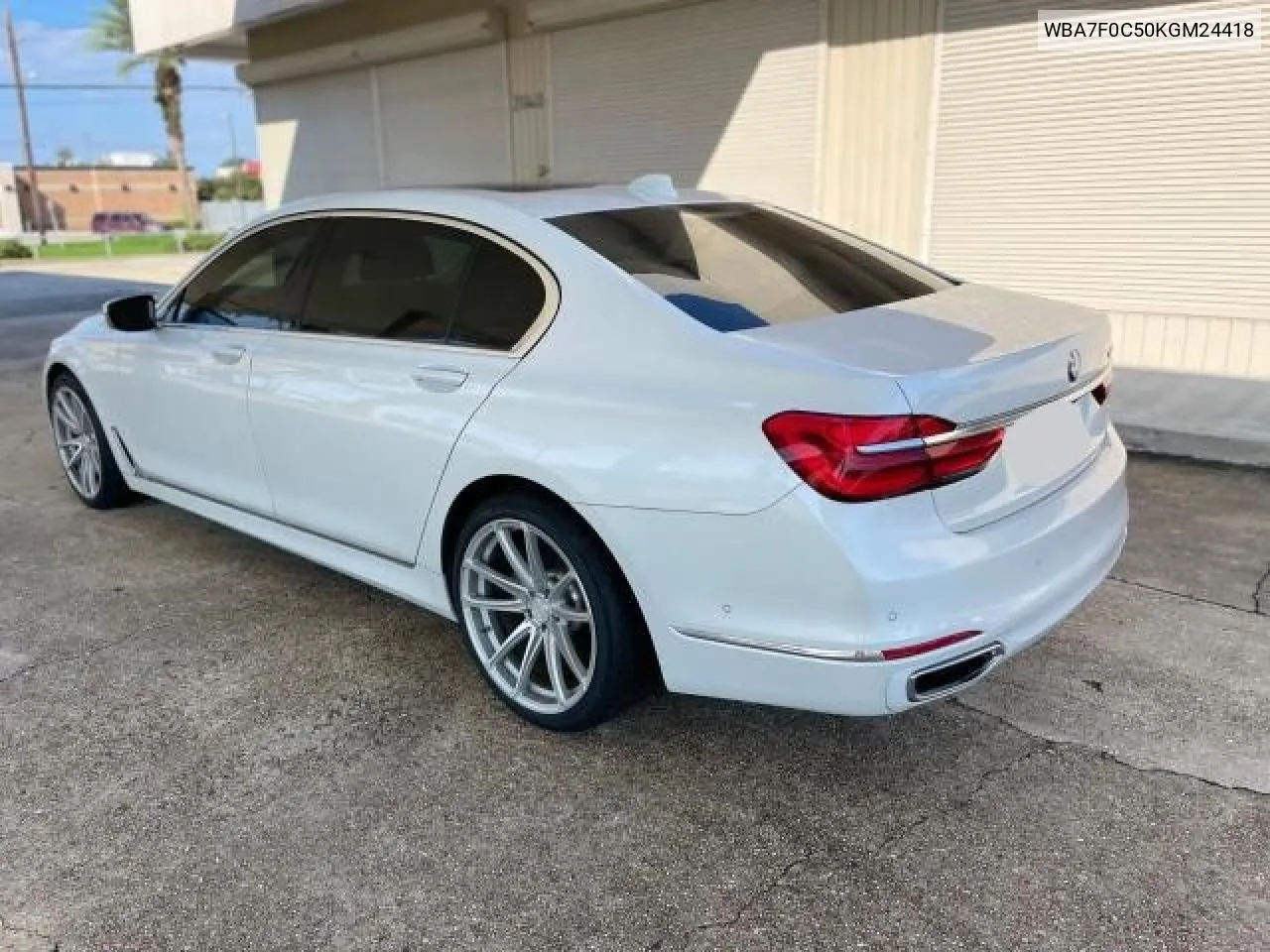 2019 BMW 750 I VIN: WBA7F0C50KGM24418 Lot: 73438224