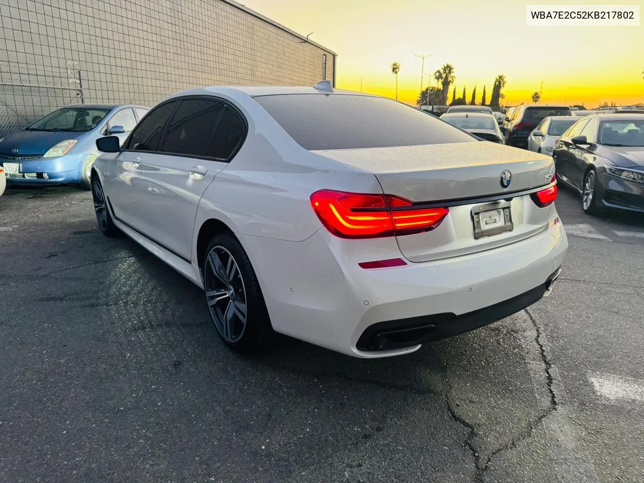 WBA7E2C52KB217802 2019 BMW 740 I