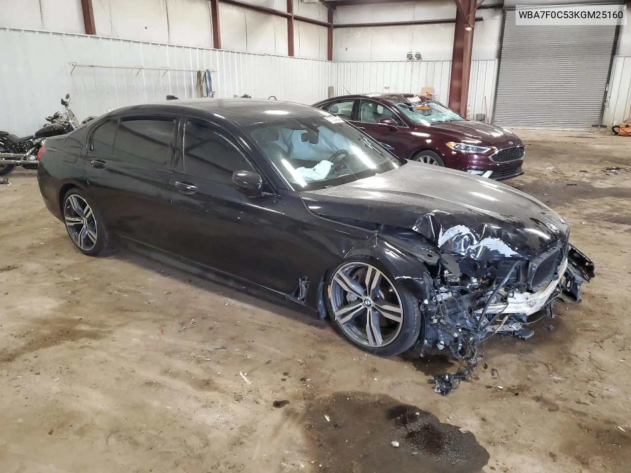 2019 BMW 750 I VIN: WBA7F0C53KGM25160 Lot: 77334944