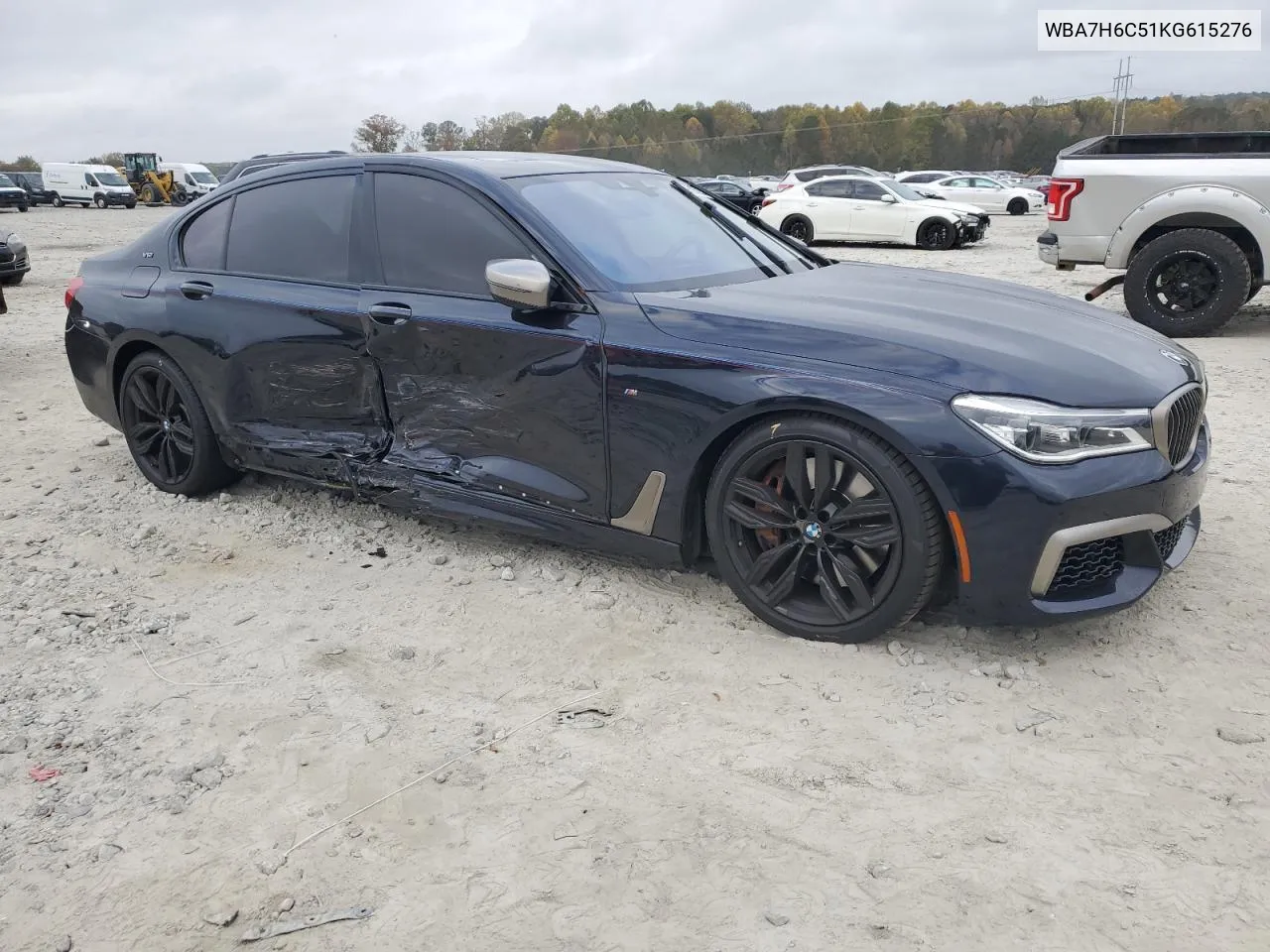 2019 BMW M760 Xi VIN: WBA7H6C51KG615276 Lot: 79597234