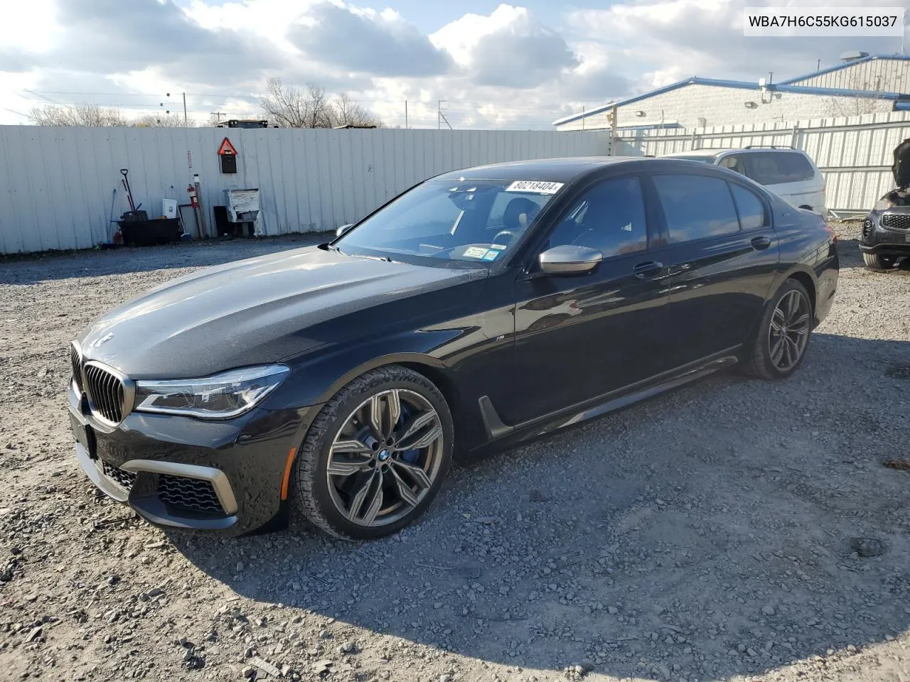 2019 BMW M760 Xi VIN: WBA7H6C55KG615037 Lot: 80218404