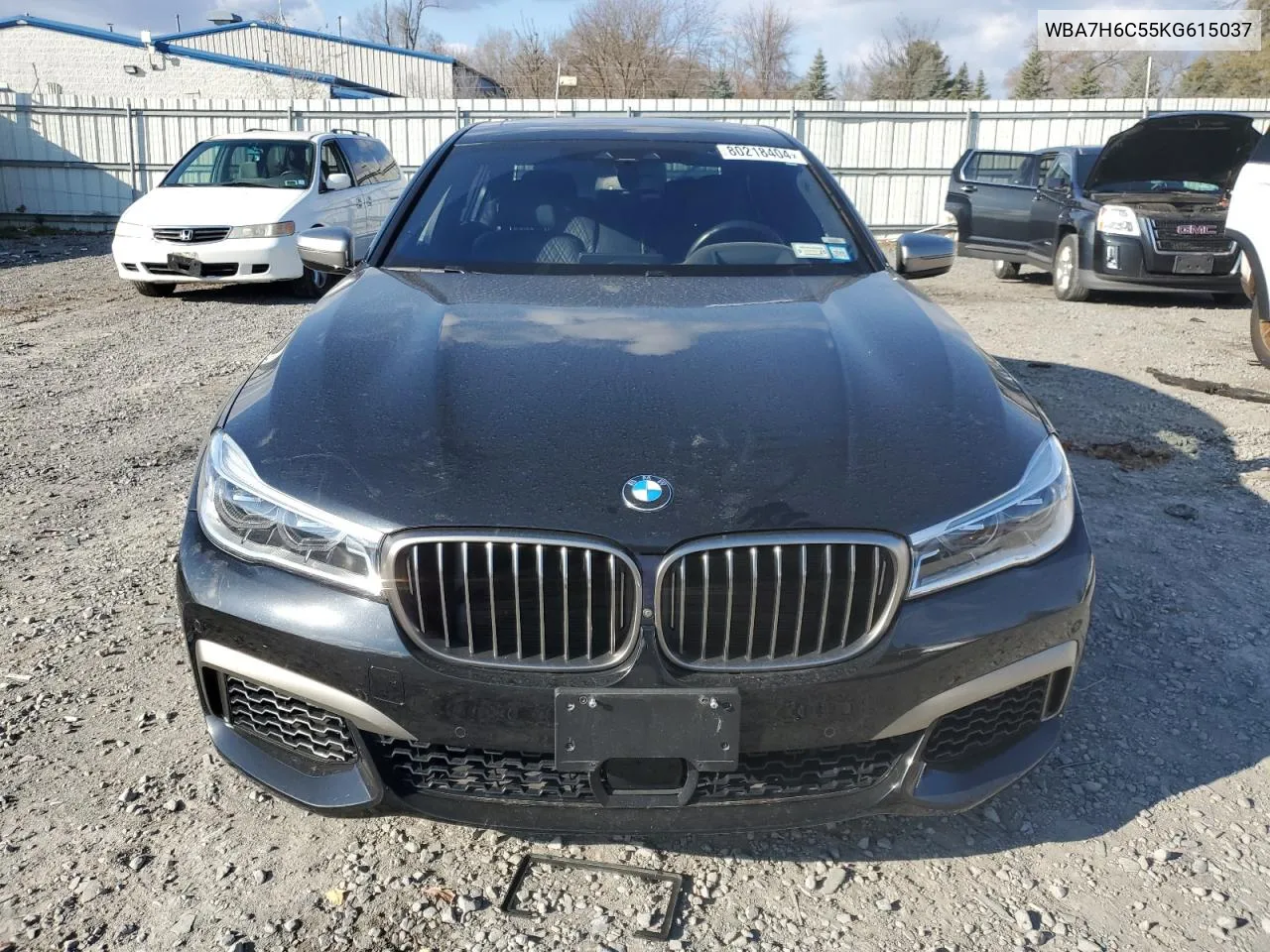 2019 BMW M760 Xi VIN: WBA7H6C55KG615037 Lot: 80218404