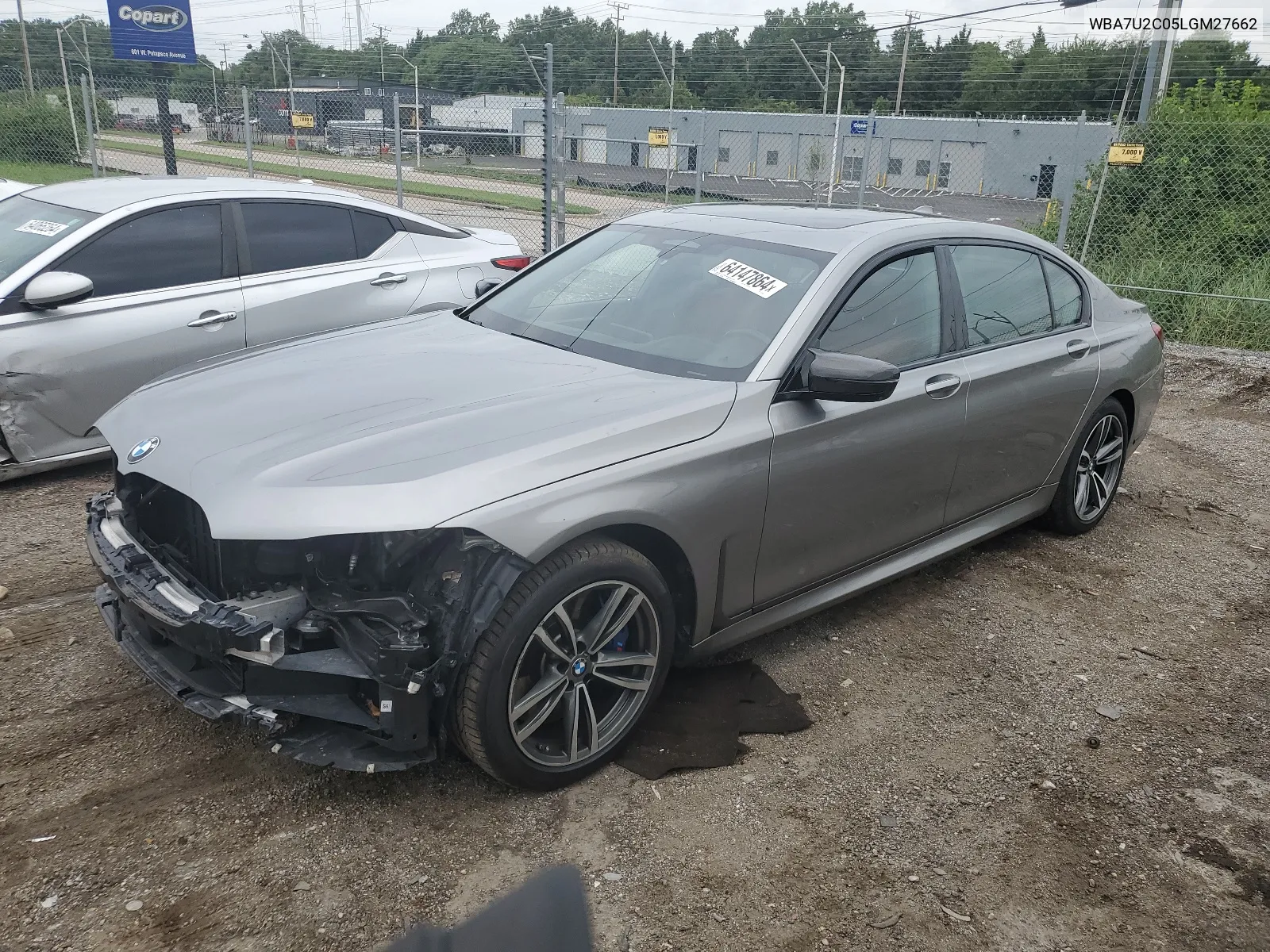 2020 BMW 750 Xi VIN: WBA7U2C05LGM27662 Lot: 64147864