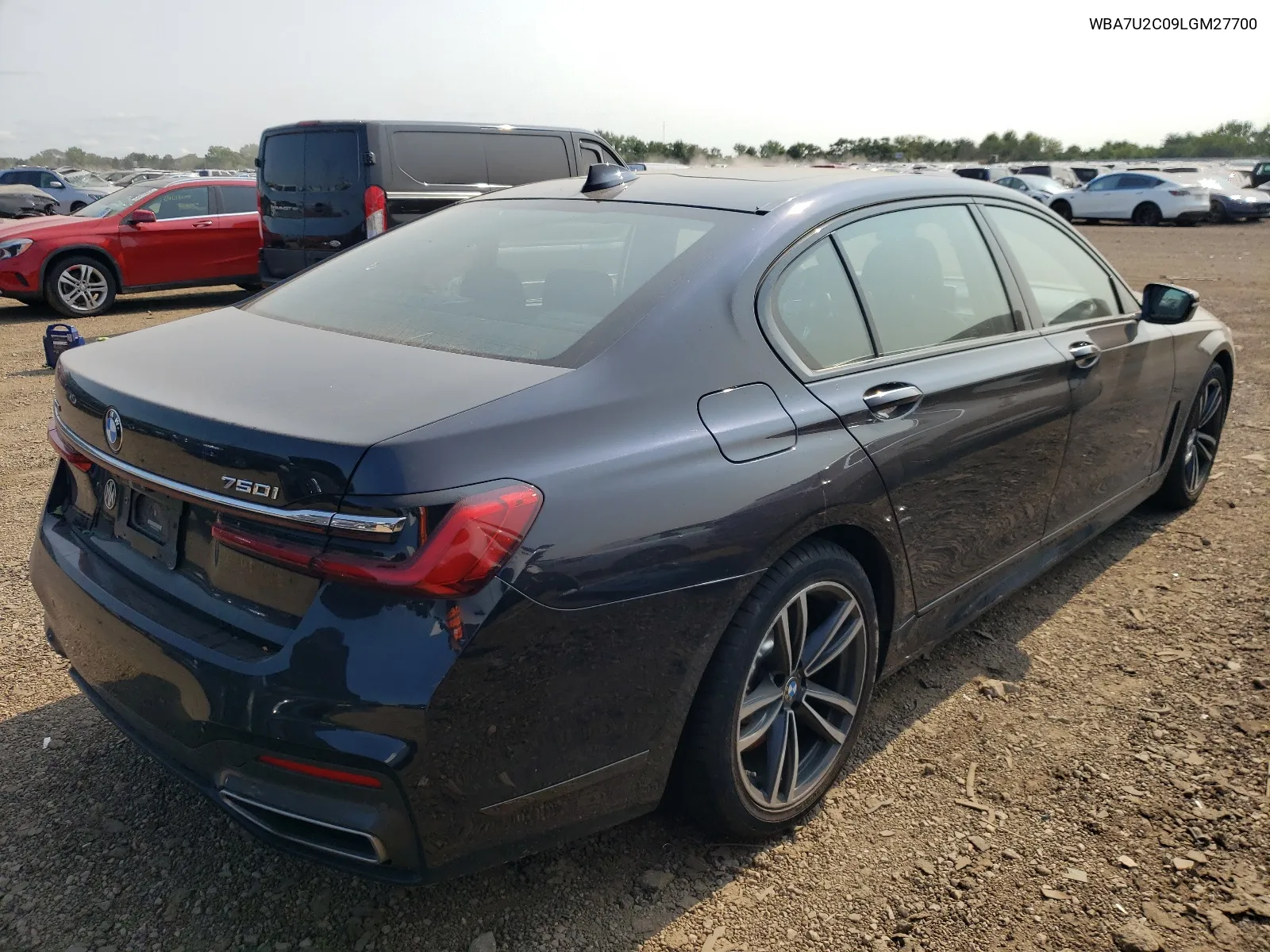 2020 BMW 750 Xi VIN: WBA7U2C09LGM27700 Lot: 64614954