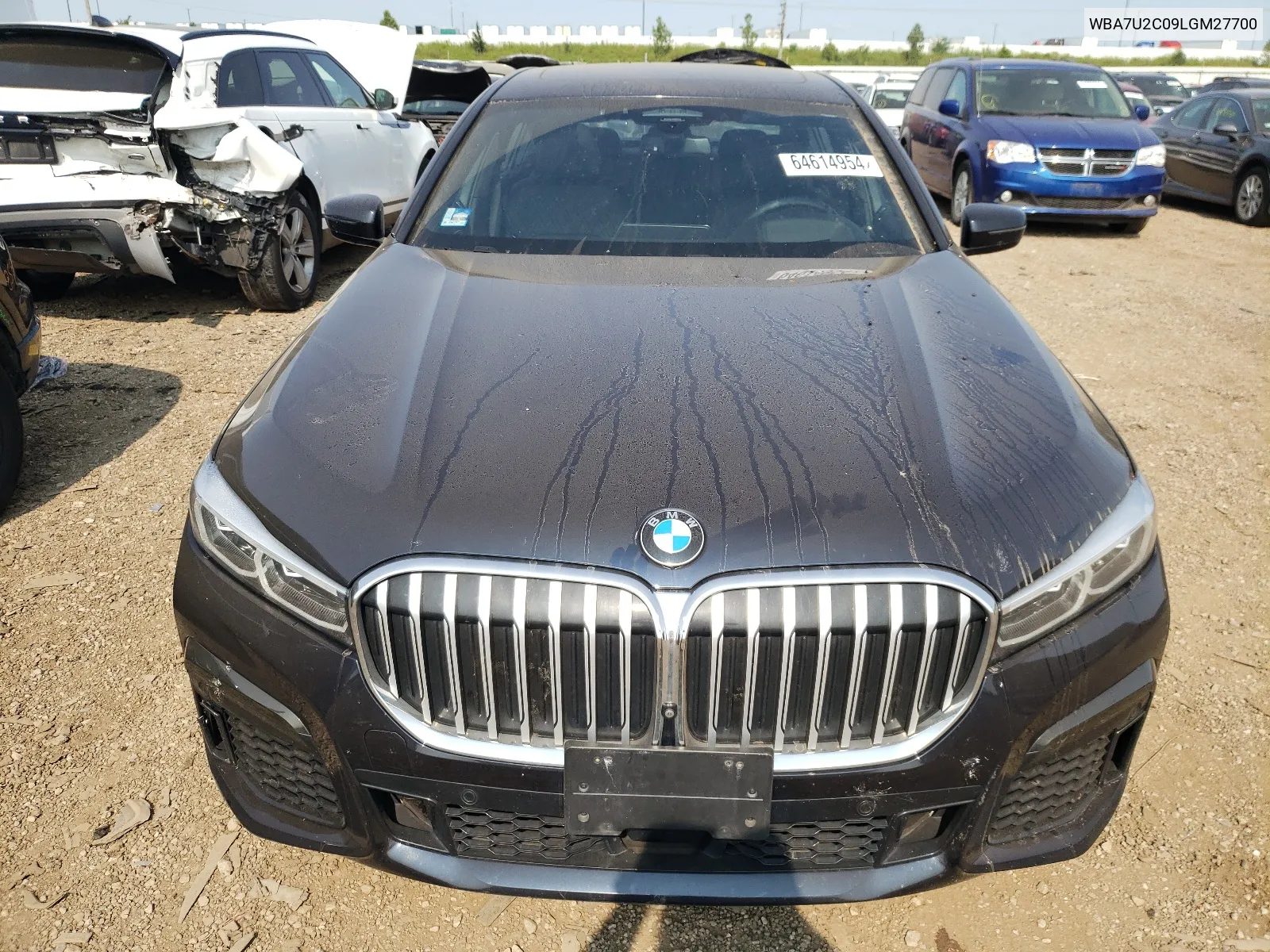 2020 BMW 750 Xi VIN: WBA7U2C09LGM27700 Lot: 64614954