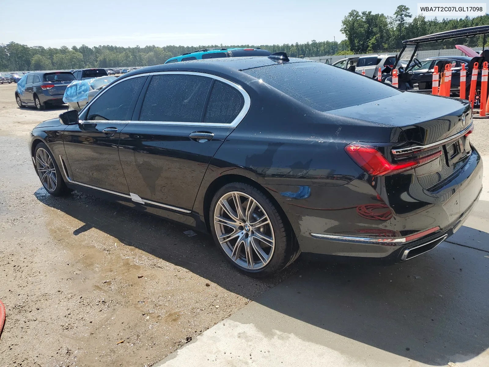 2020 BMW 740 I VIN: WBA7T2C07LGL17098 Lot: 67924824