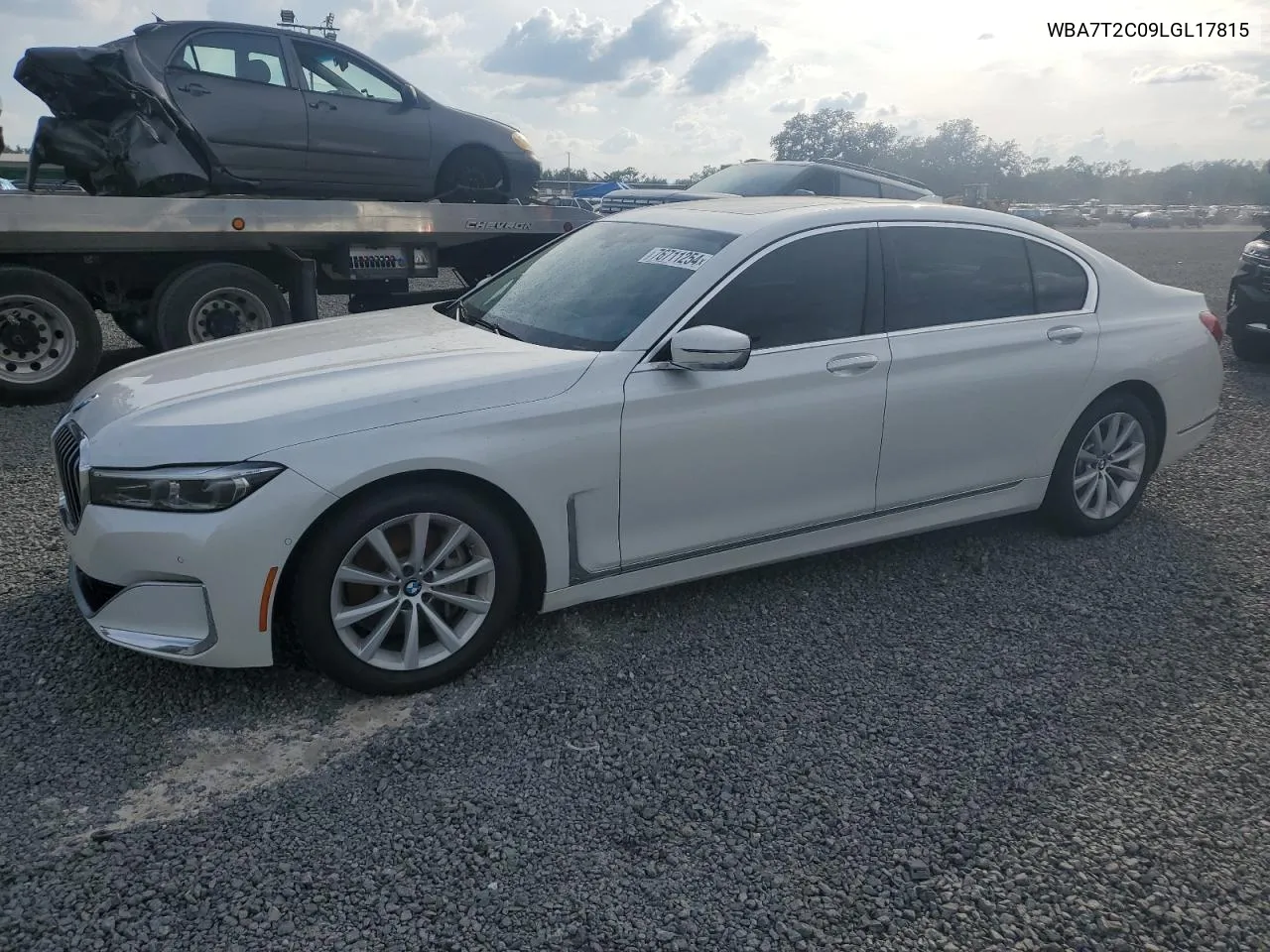 2020 BMW 740 I VIN: WBA7T2C09LGL17815 Lot: 76711254