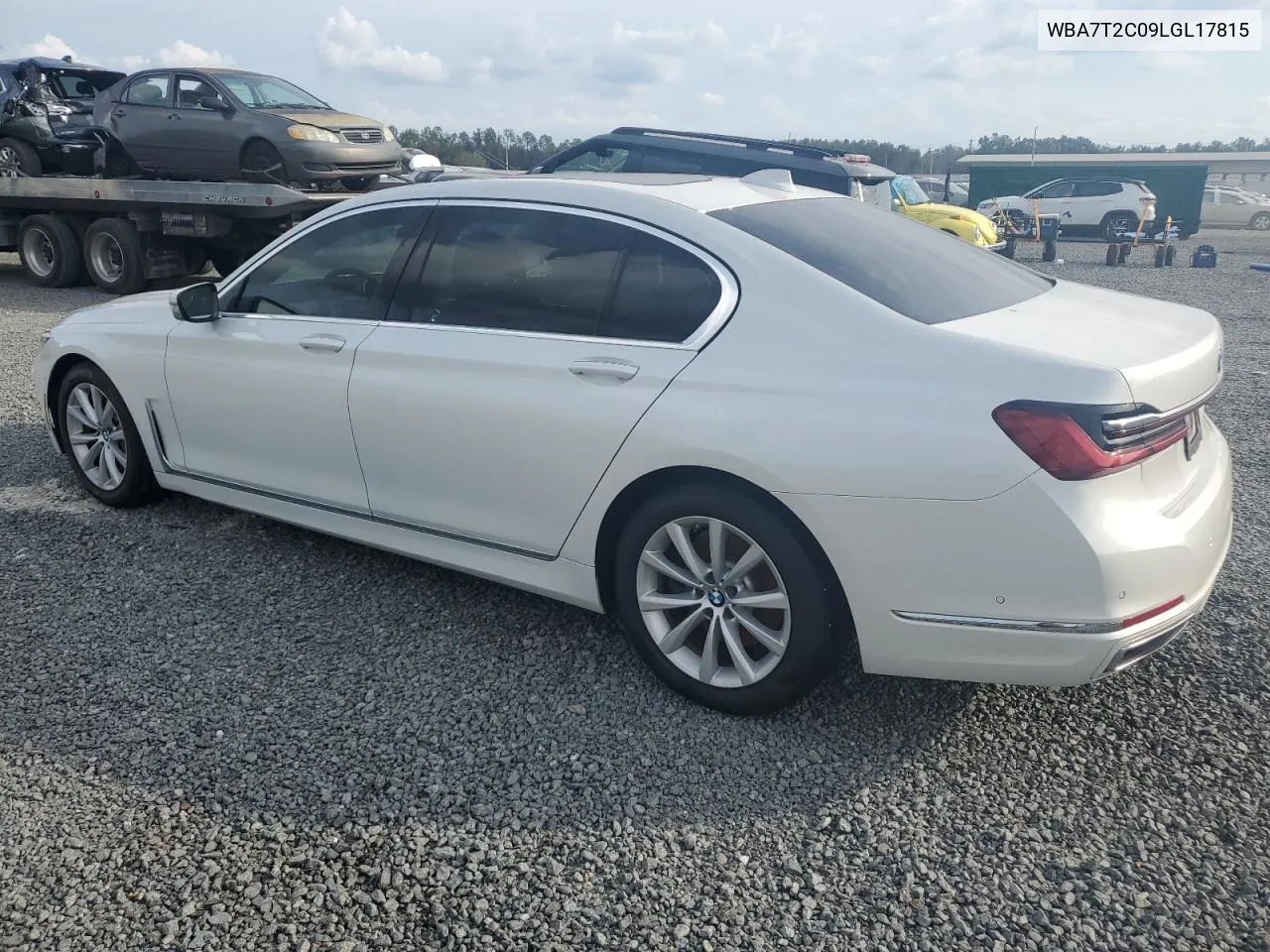 2020 BMW 740 I VIN: WBA7T2C09LGL17815 Lot: 76711254