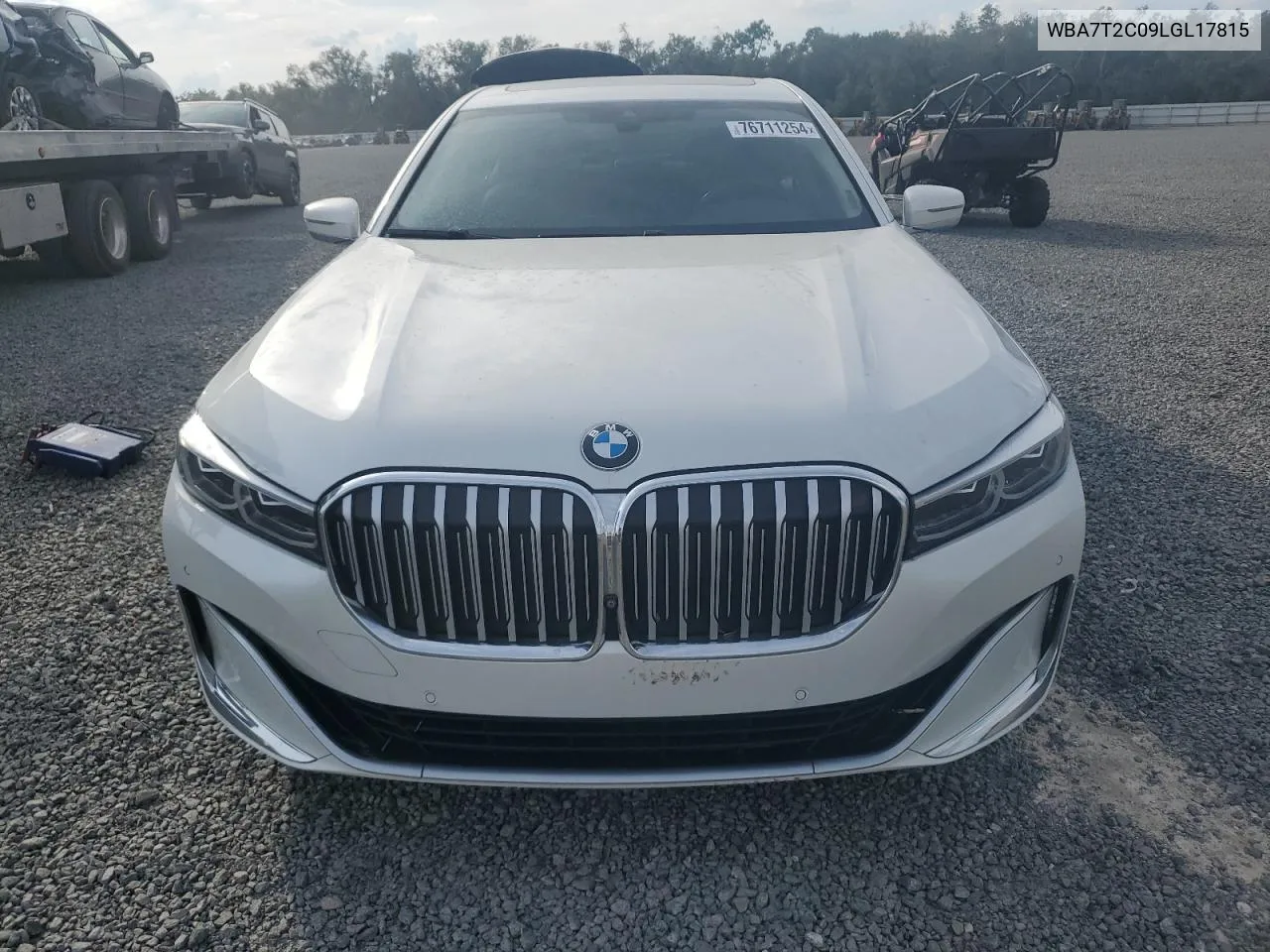 2020 BMW 740 I VIN: WBA7T2C09LGL17815 Lot: 76711254