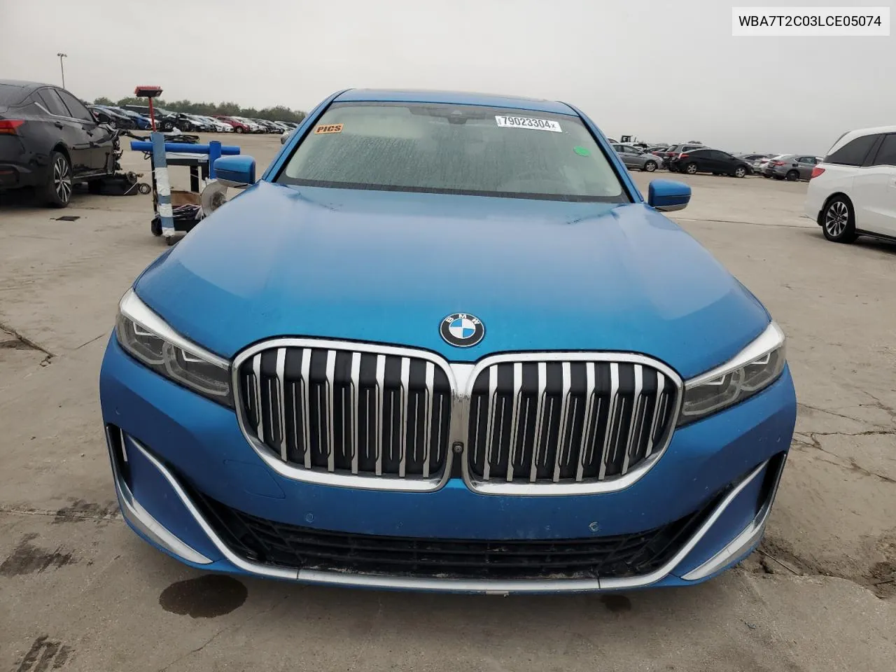 2020 BMW 740 I VIN: WBA7T2C03LCE05074 Lot: 79023304