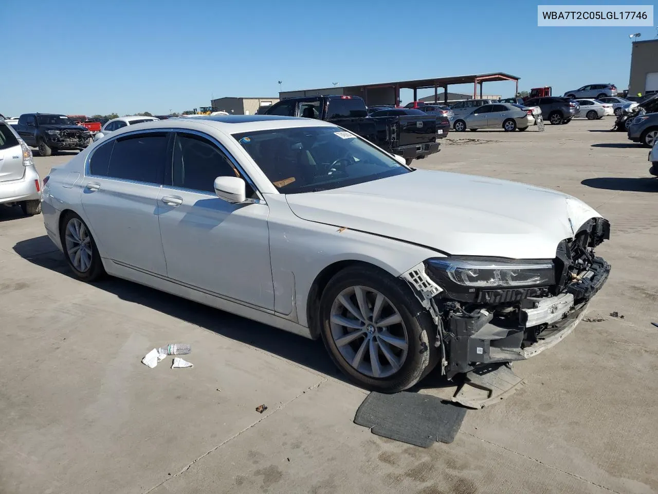 2020 BMW 740 I VIN: WBA7T2C05LGL17746 Lot: 79455804