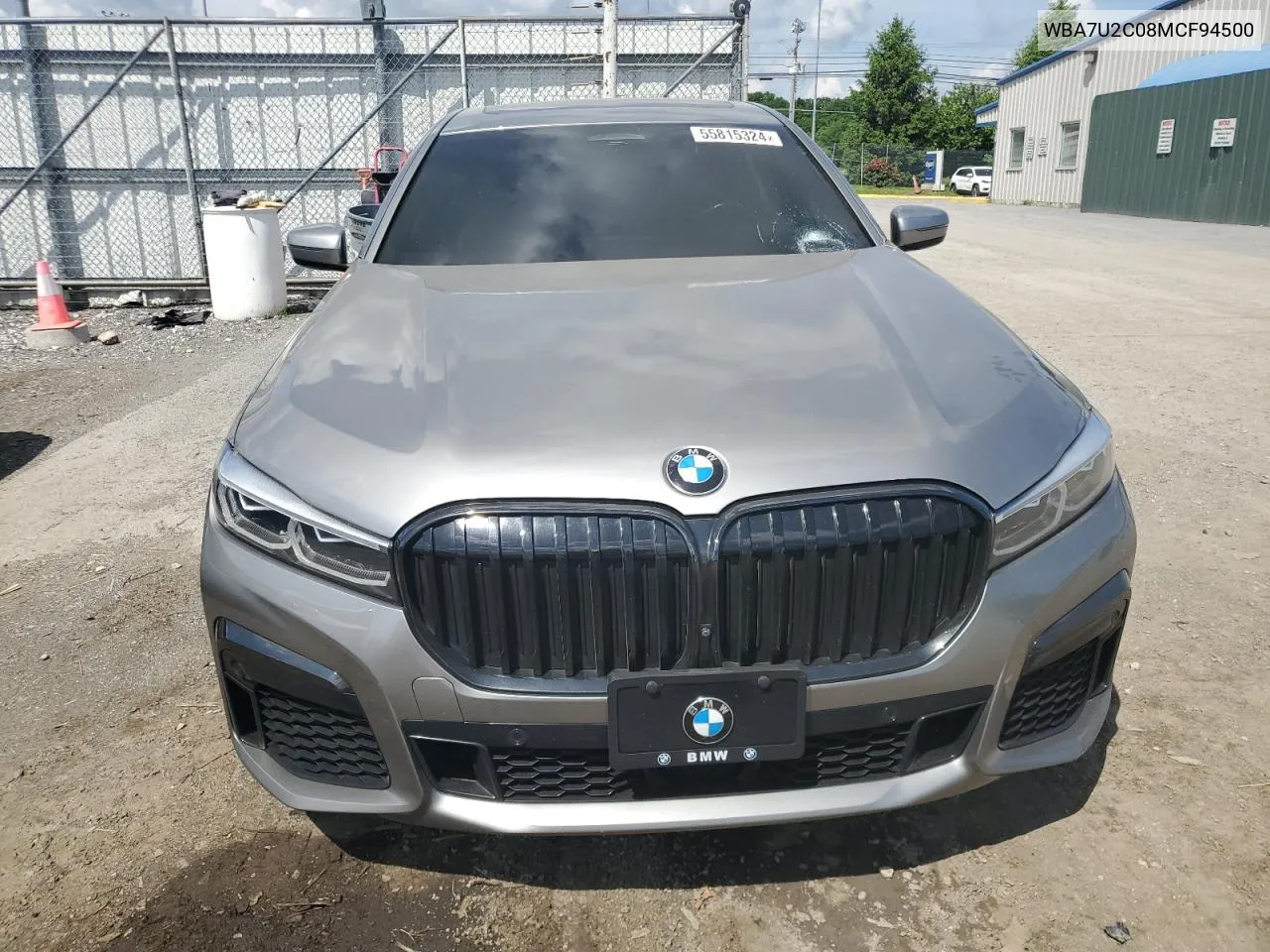 2021 BMW 750 Xi VIN: WBA7U2C08MCF94500 Lot: 55815324