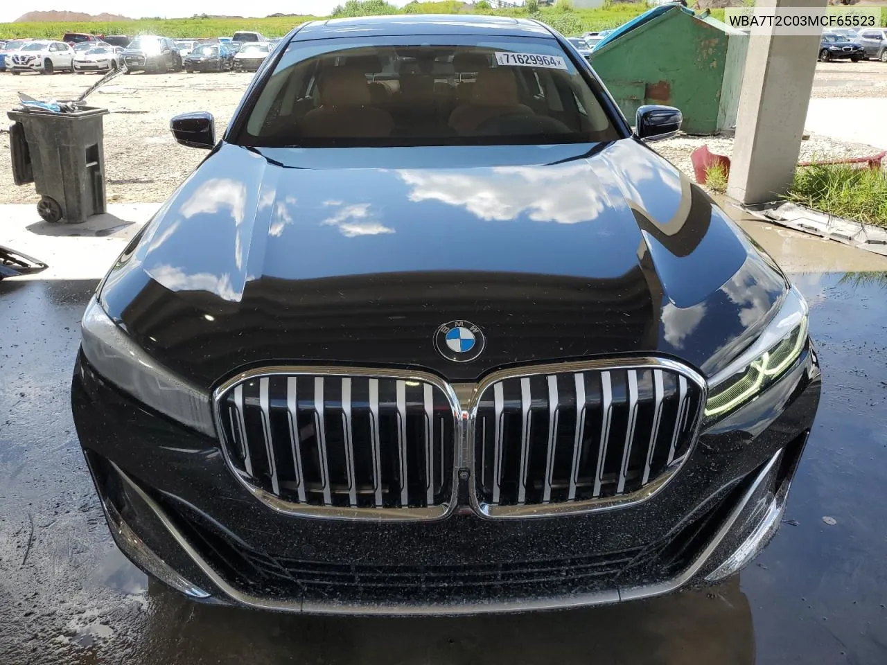 2021 BMW 740 I VIN: WBA7T2C03MCF65523 Lot: 71629964