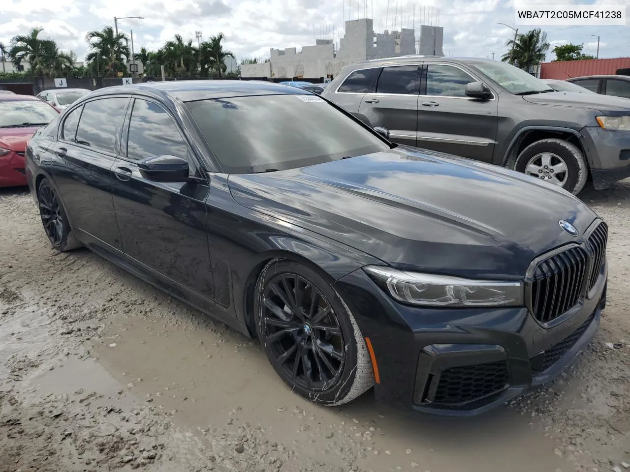 2021 BMW 740 I VIN: WBA7T2C05MCF41238 Lot: 75544514