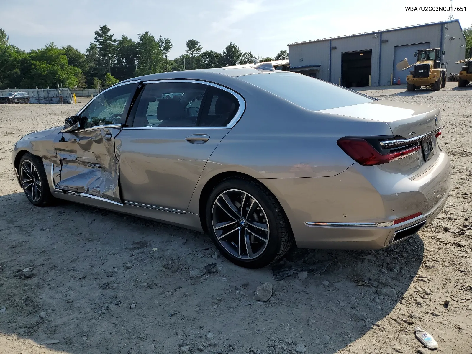 2022 BMW 750 Xi VIN: WBA7U2C03NCJ17651 Lot: 63794324