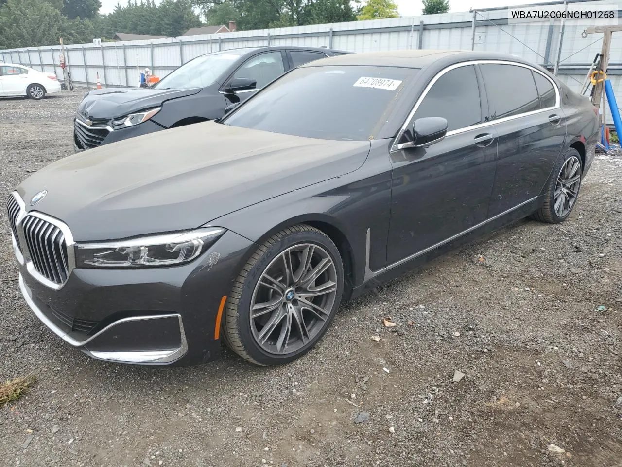 2022 BMW 750 Xi VIN: WBA7U2C06NCH01268 Lot: 64708974